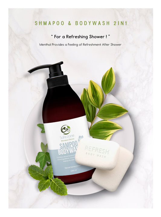 Shampoo & Body Wash 2 in 1 - 1000ml
