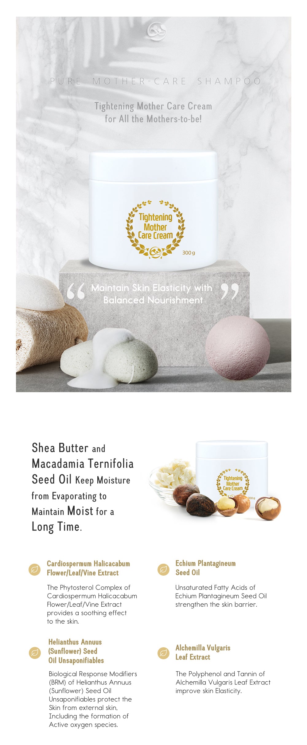 Tightening mother care cream 300ml