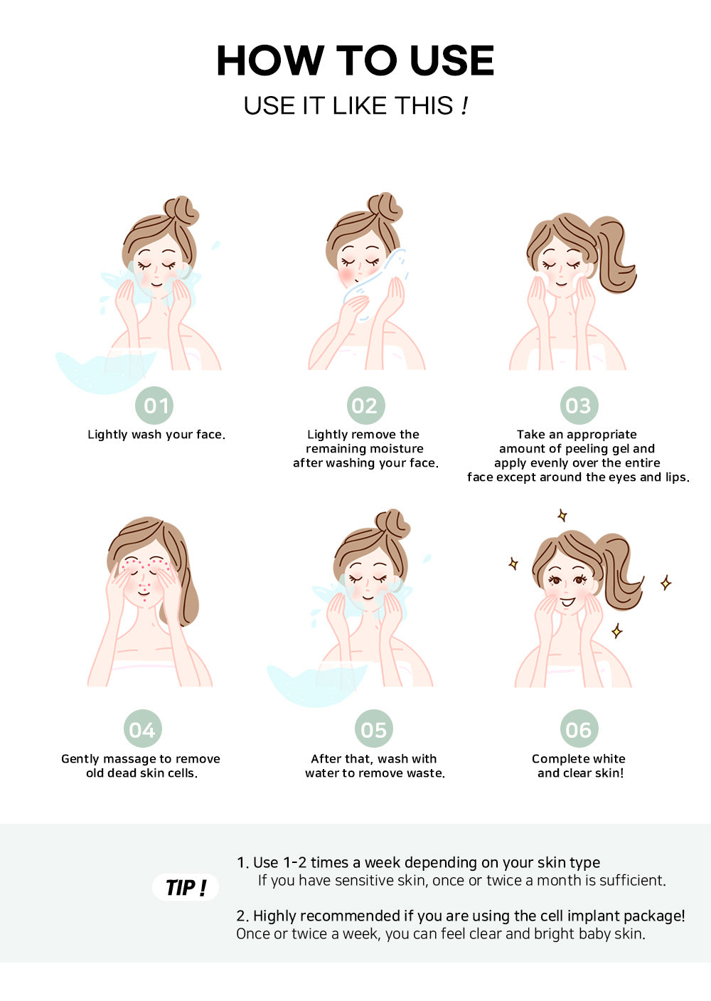 Safe peeling gel 100ml