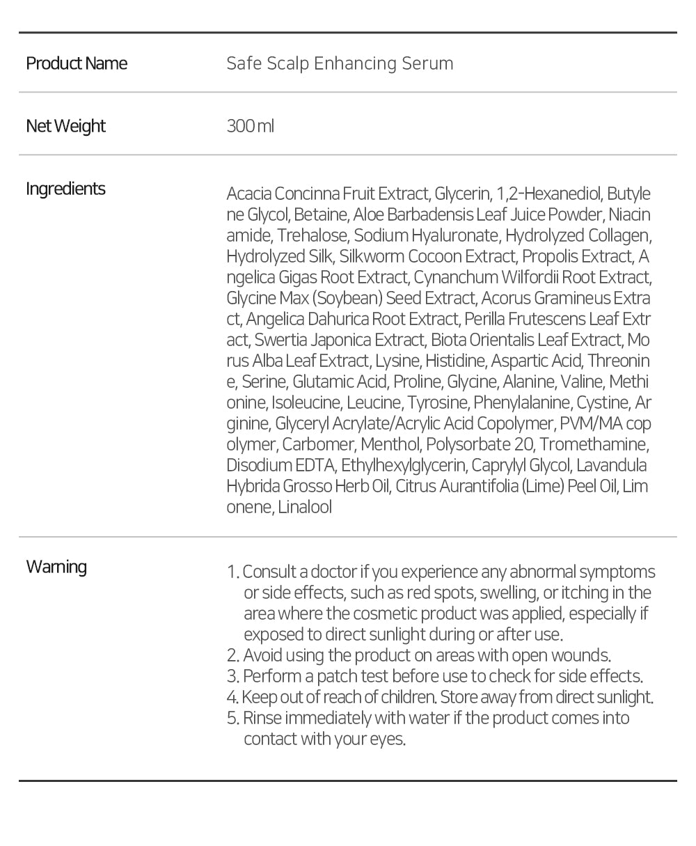 Safe scalp enhancing serum (shikakai gel) 300ml