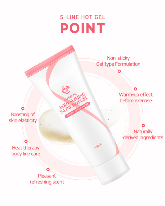 Safezone body slimming s-line hot gel 100ml
