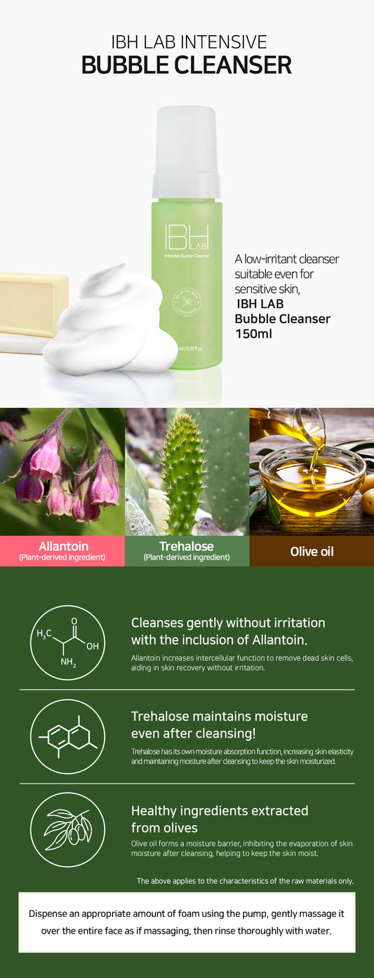 IBH LAB Intensive Bubble Cleanser 150ml