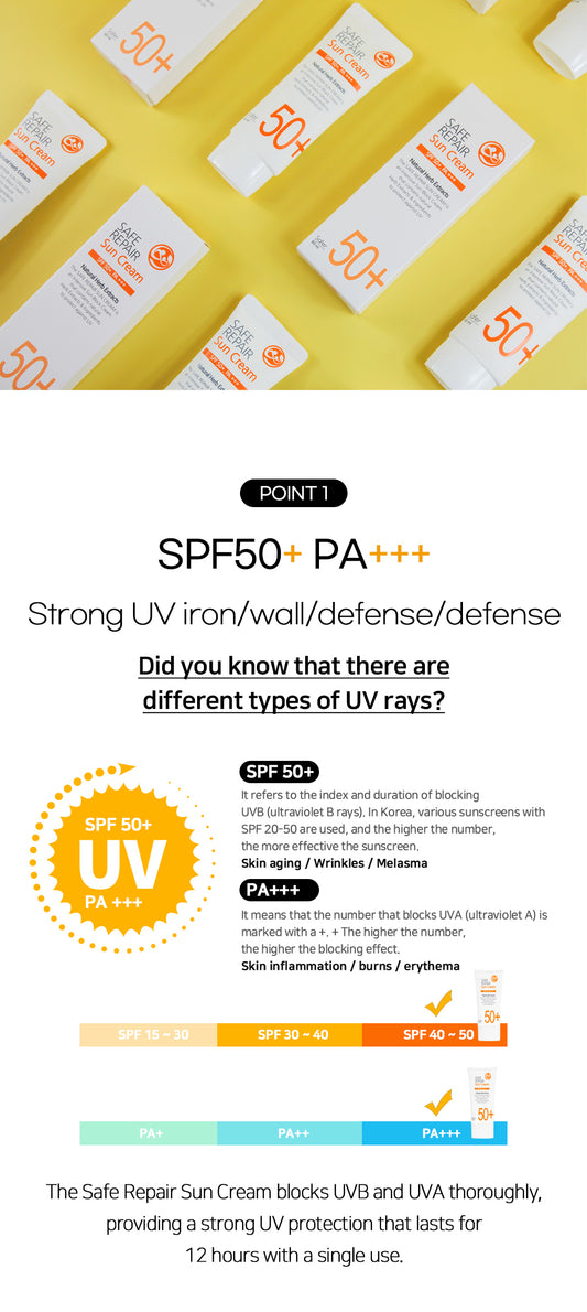 Safe Repair Sun Cream - 60ml