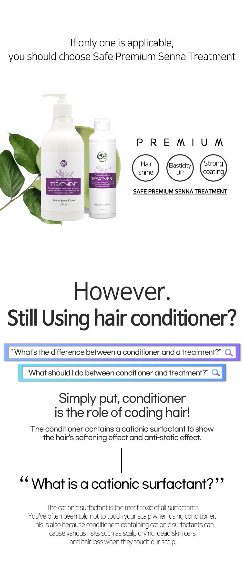 Safe Premium Senna Treatment - 220ml