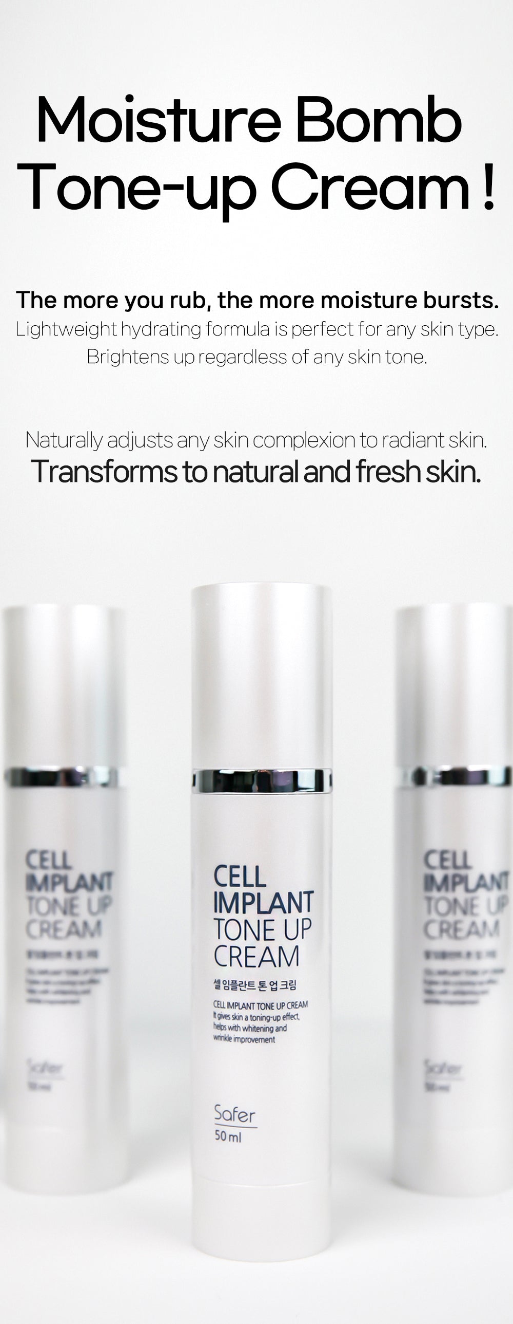 Cell Implant Tone-Up Cream 50ml