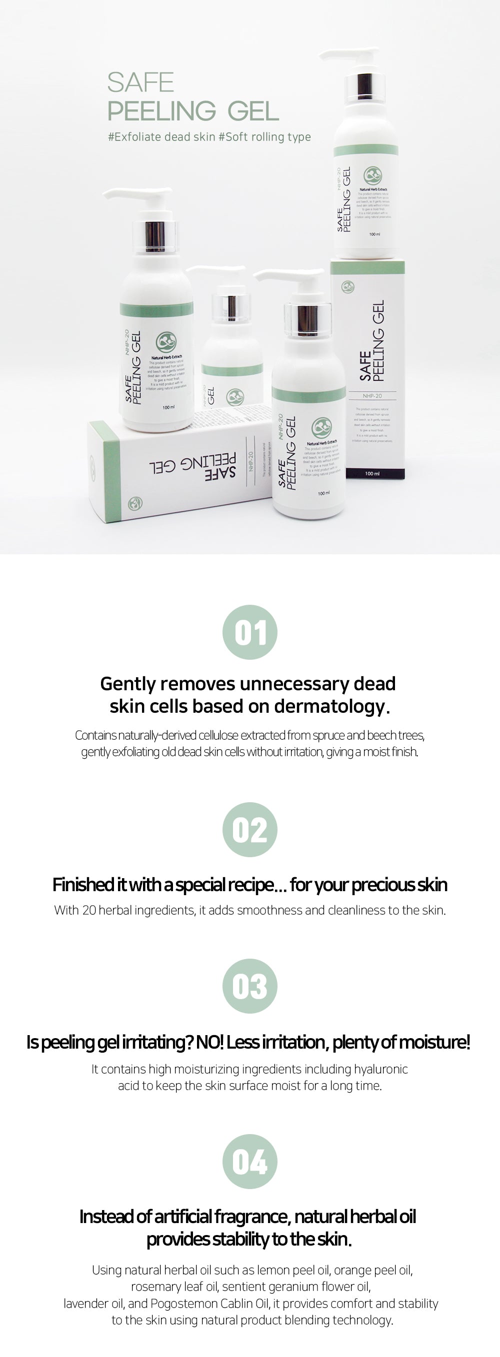 Safe peeling gel 100ml