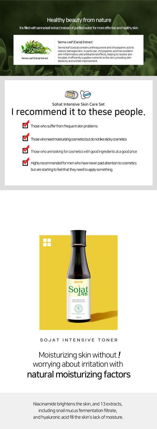 SOJAT intensive 4-set (410g)