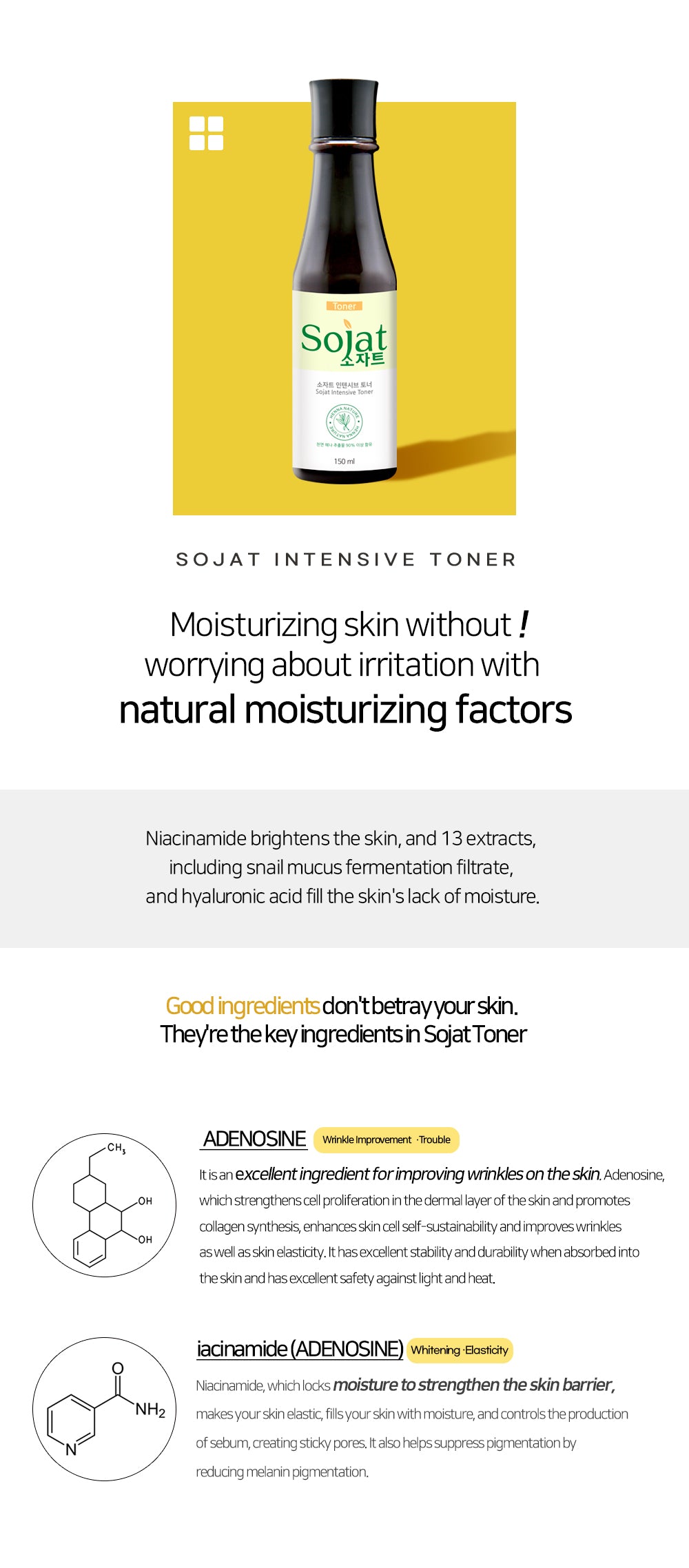 SOJAT INTENSIVE TONER 150ml