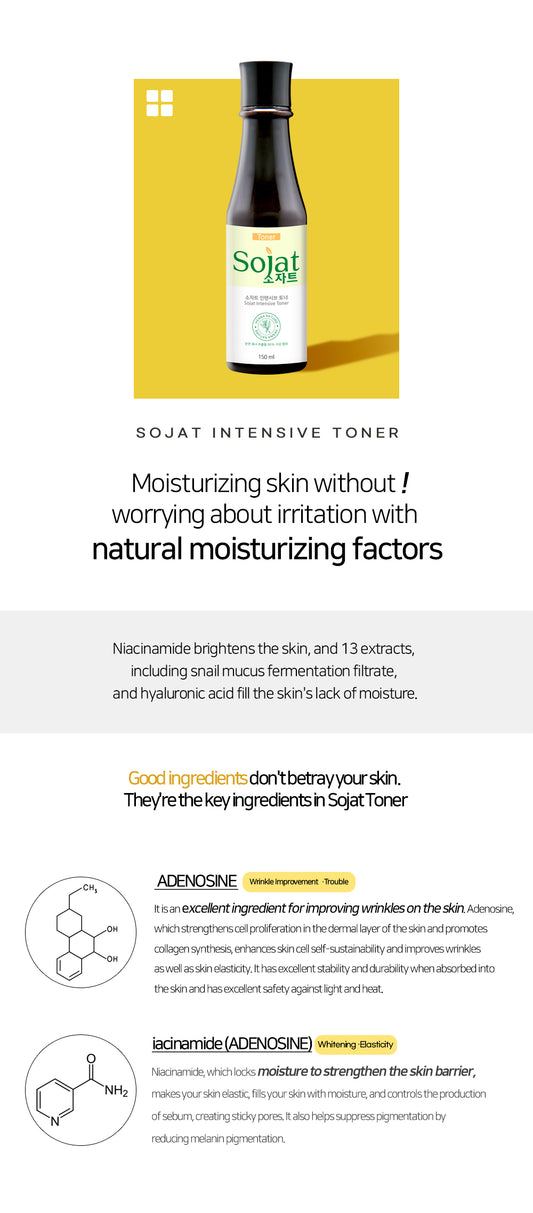 SOJAT INTENSIVE TONER 150ml