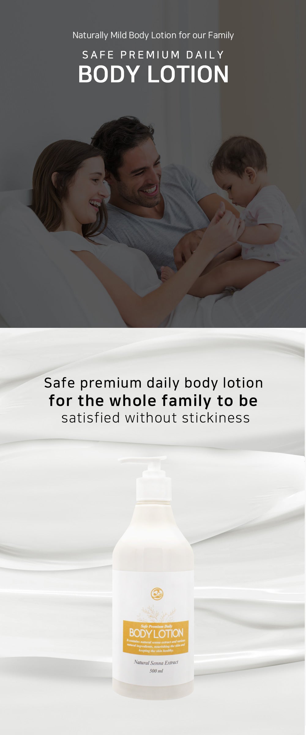 Safe Premium Daily Body Lotion 500ml