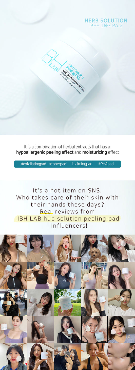 Herb solution peeling pad (60 pads / 180g)