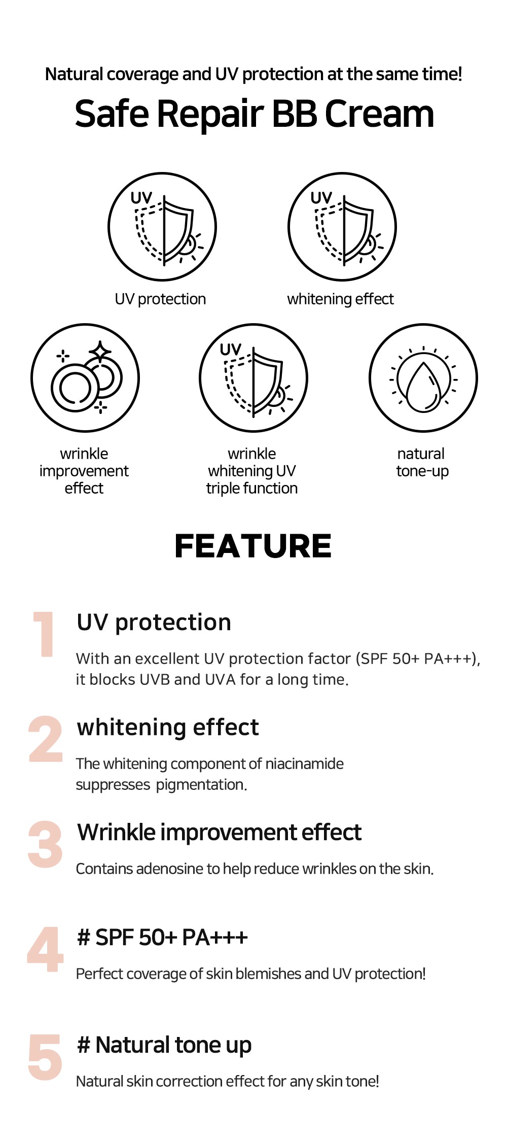 Safe Repair BB Cream 60ml