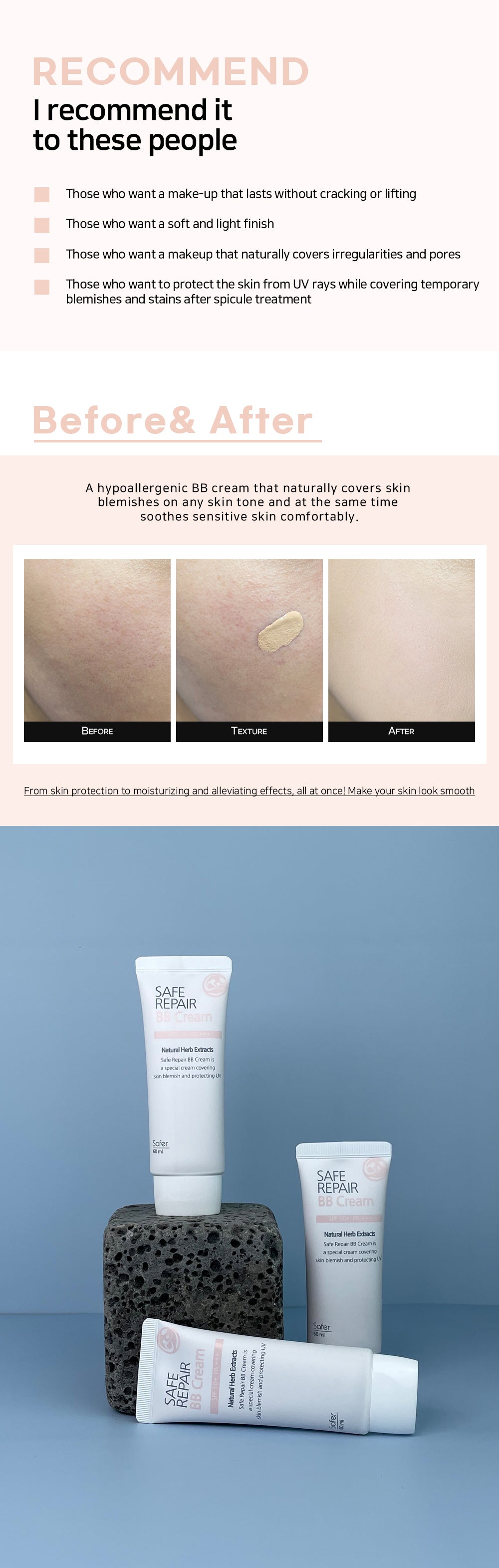 Safe Repair BB Cream 60ml