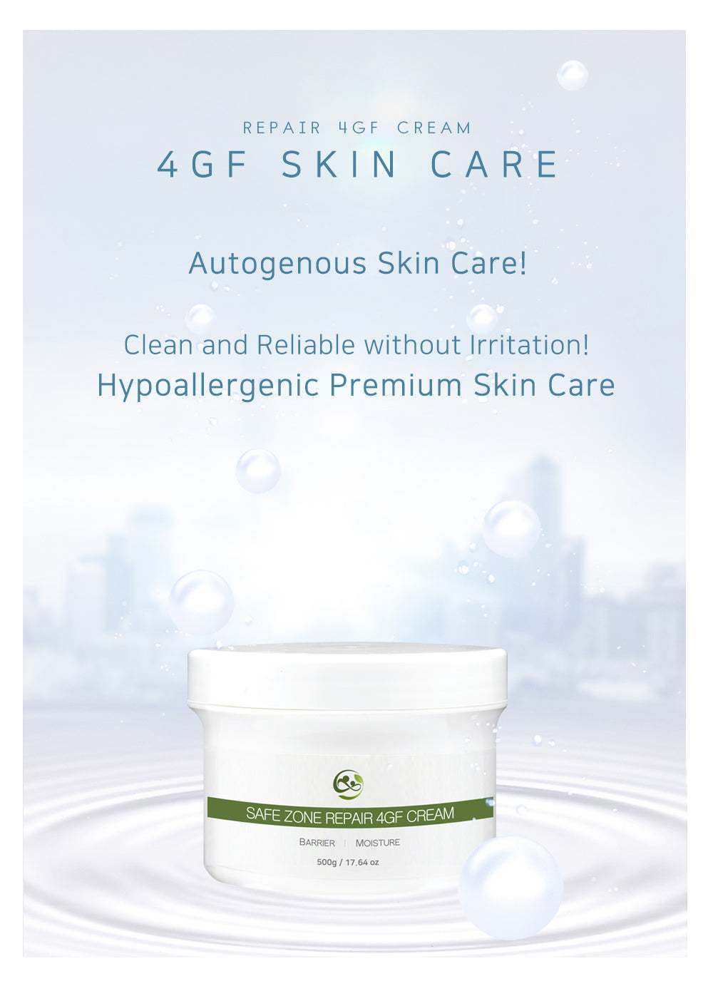 Safe Zone REPAIR 4GF CREAM 500g