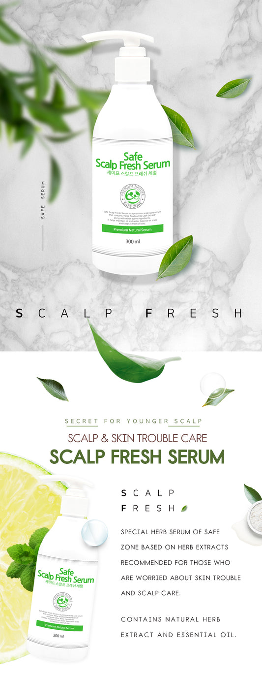 Safe Scalp Fresh Serum (Neem Gel) 300ml