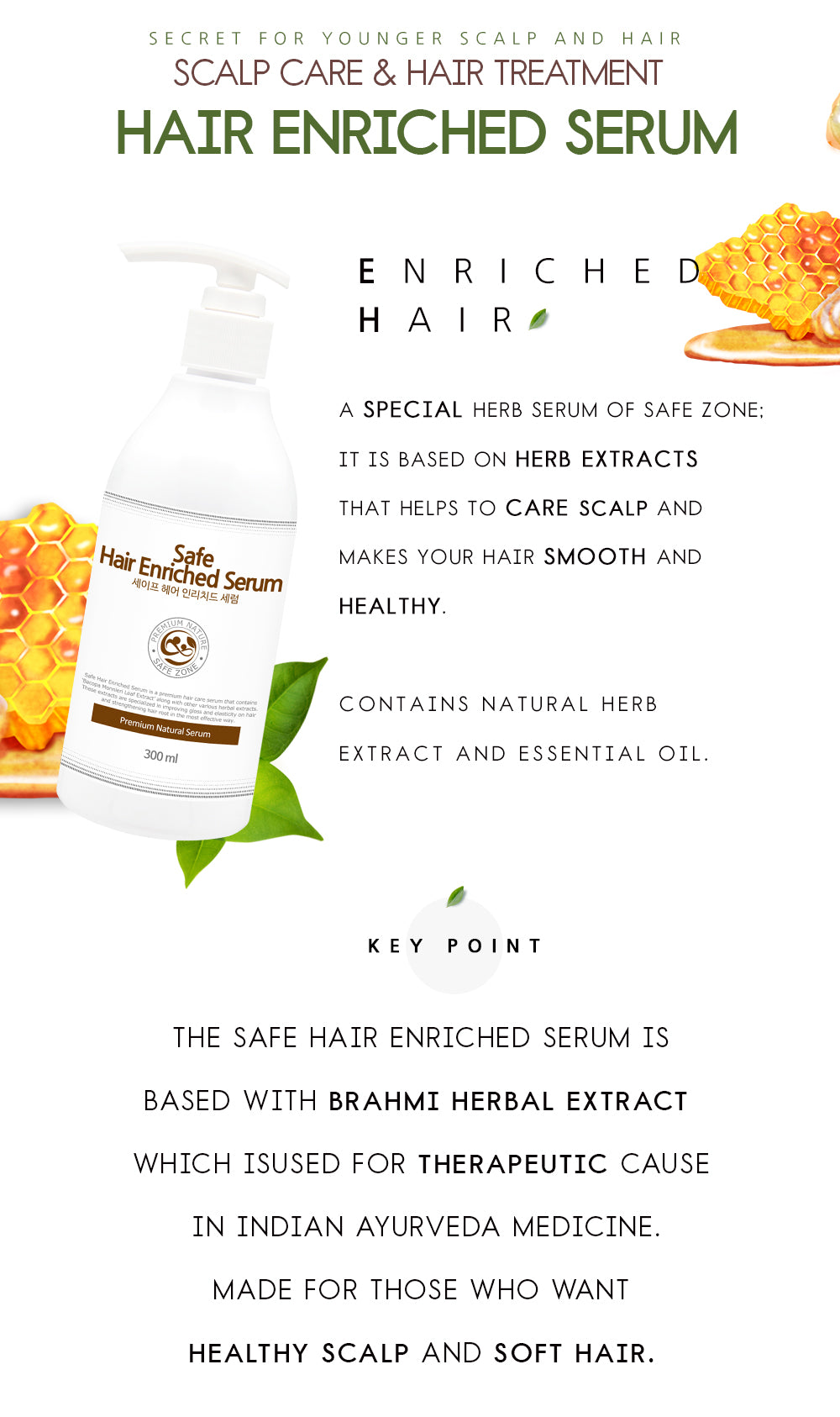 Safe Hair Enriched Serum 300ml
