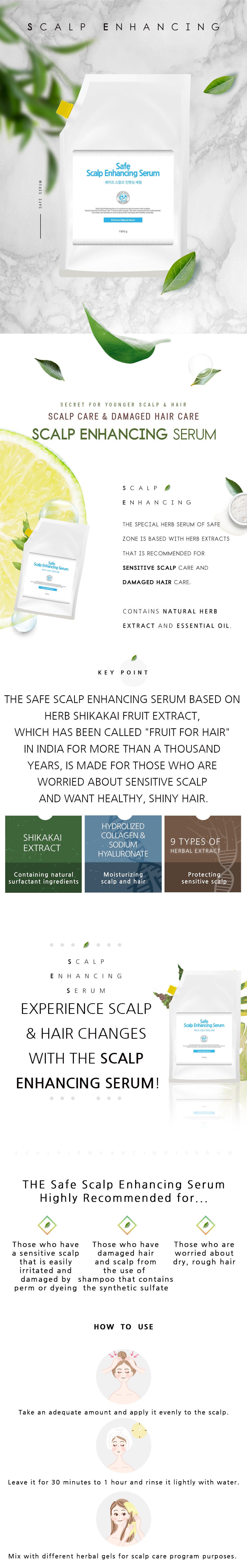 Safe scalp enhancing serum (shikakai gel) 1.5kg