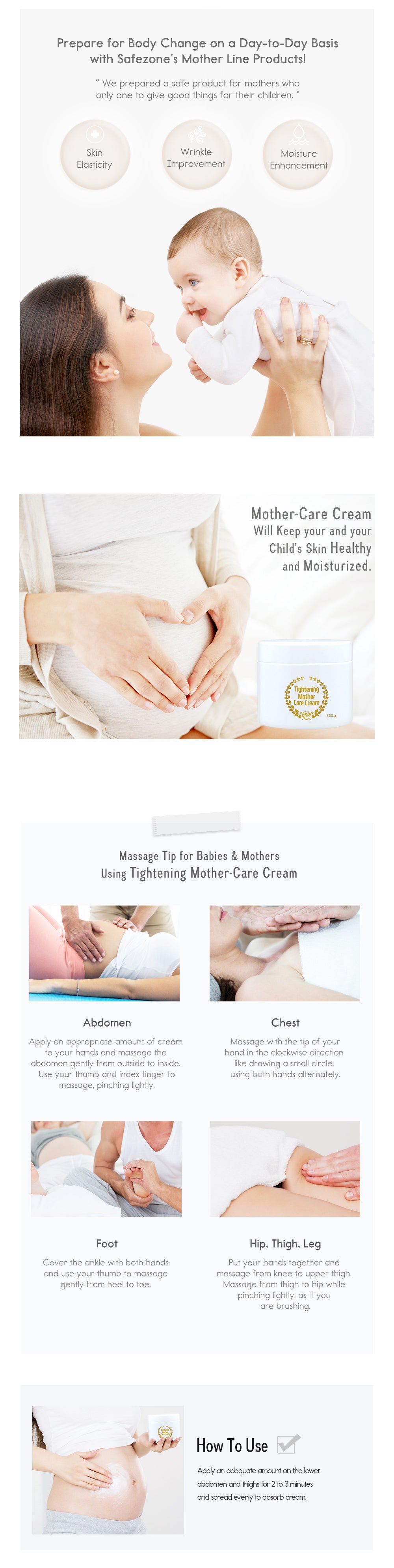 Tightening mother care cream 300ml