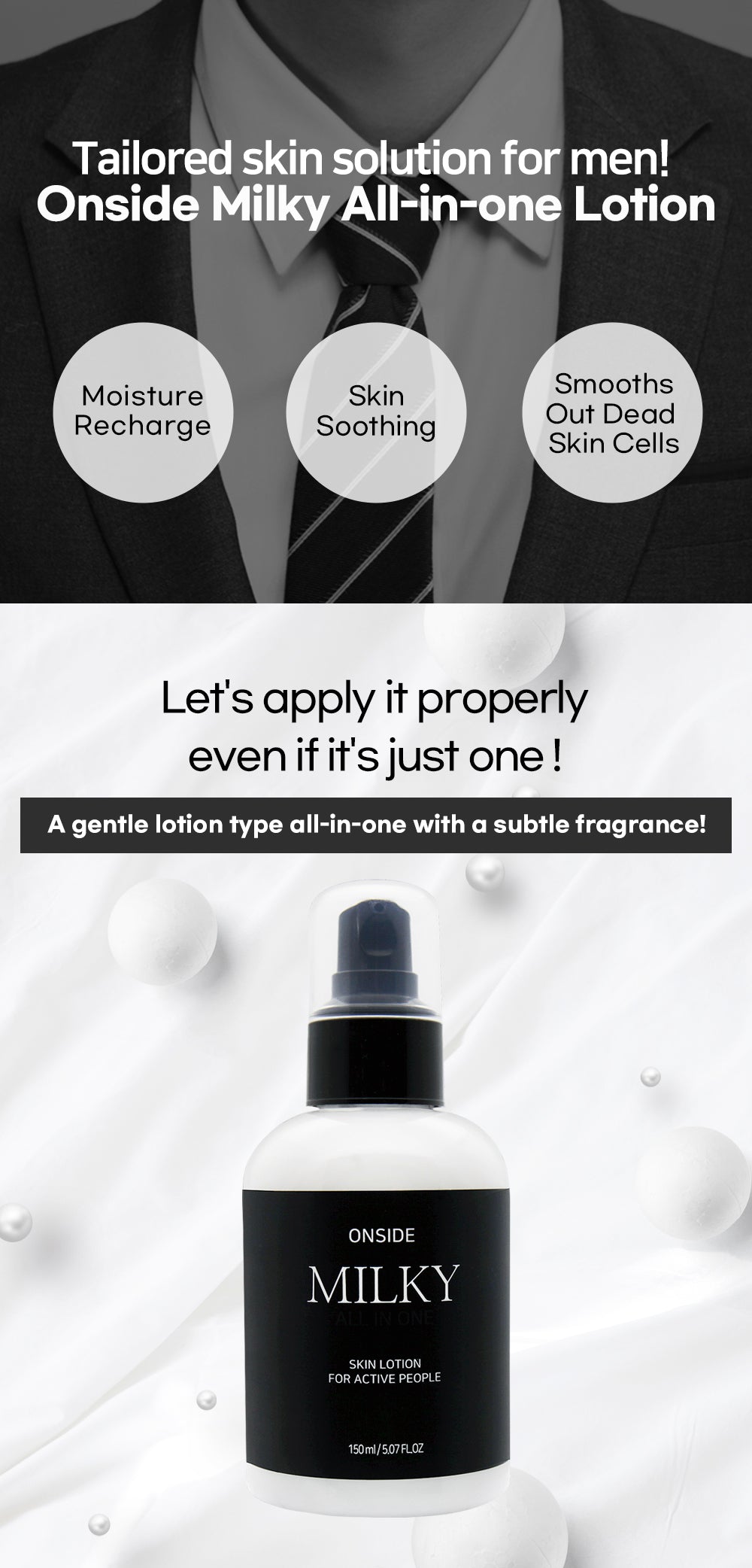 ONSIDE milky all-in-one 150ml