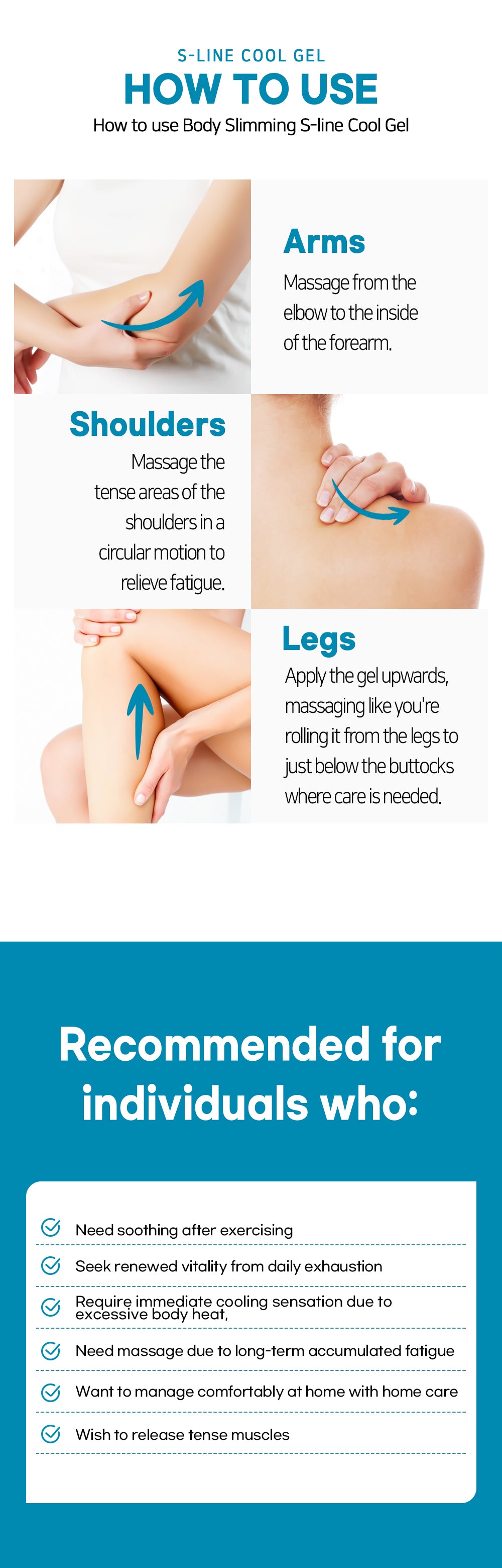 Safezone body slimming s-line cool gel 300ml