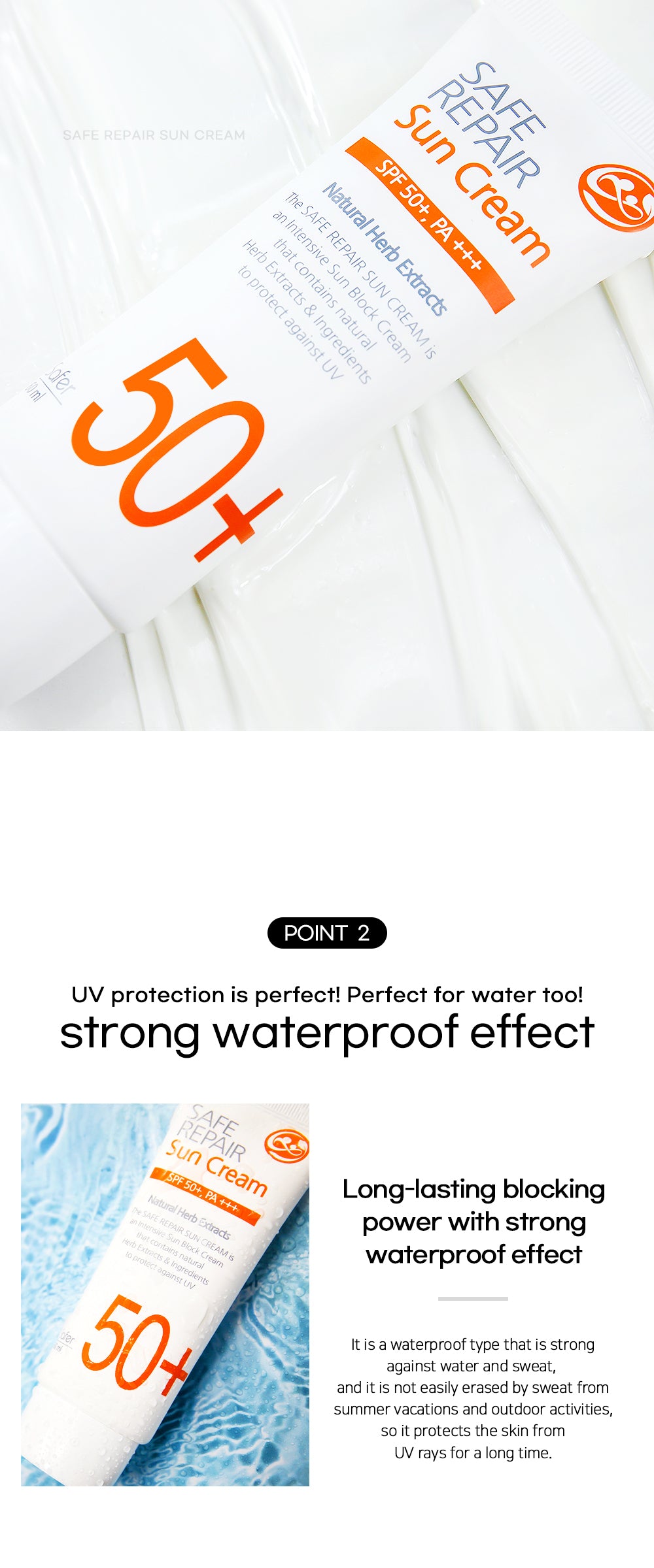 Safe Repair Sun Cream - 60ml